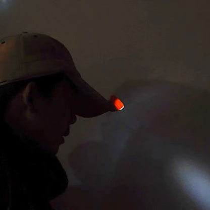 Lampe Frontale - LEDHatClipLight™ - Orange
