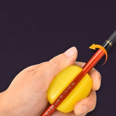 Support de Canne à Pêche - RodGuard™ - Jaune