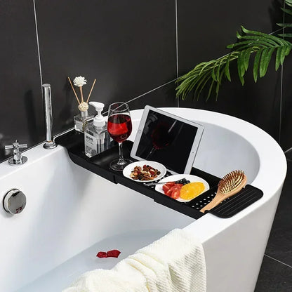 Plateau pour Baignoire - FlexiBathTray™ - Noir