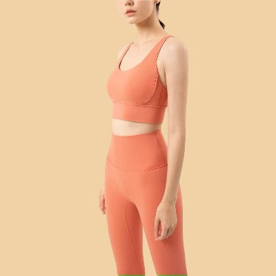 Combinaison Sport Femme - WomenFitnessSet™ - Corail