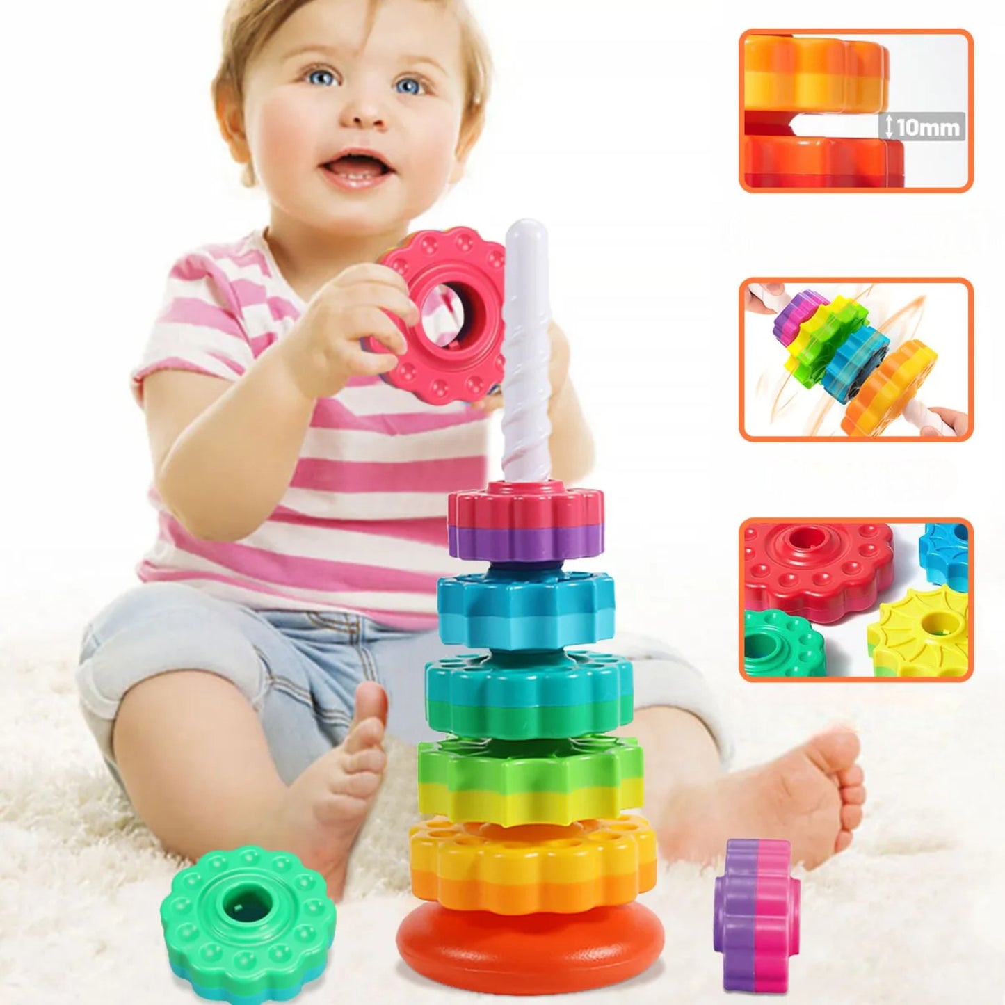 Tour Montessori - TwistyTowerBaby™