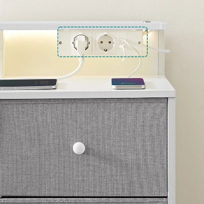 Meuble de Rangement - LumiTiroir™ - Gris