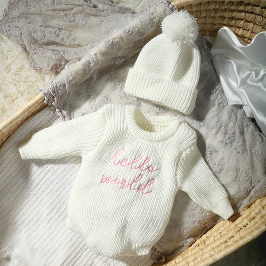Barboteuse bébé - NewbornRomper™ - Blanc
