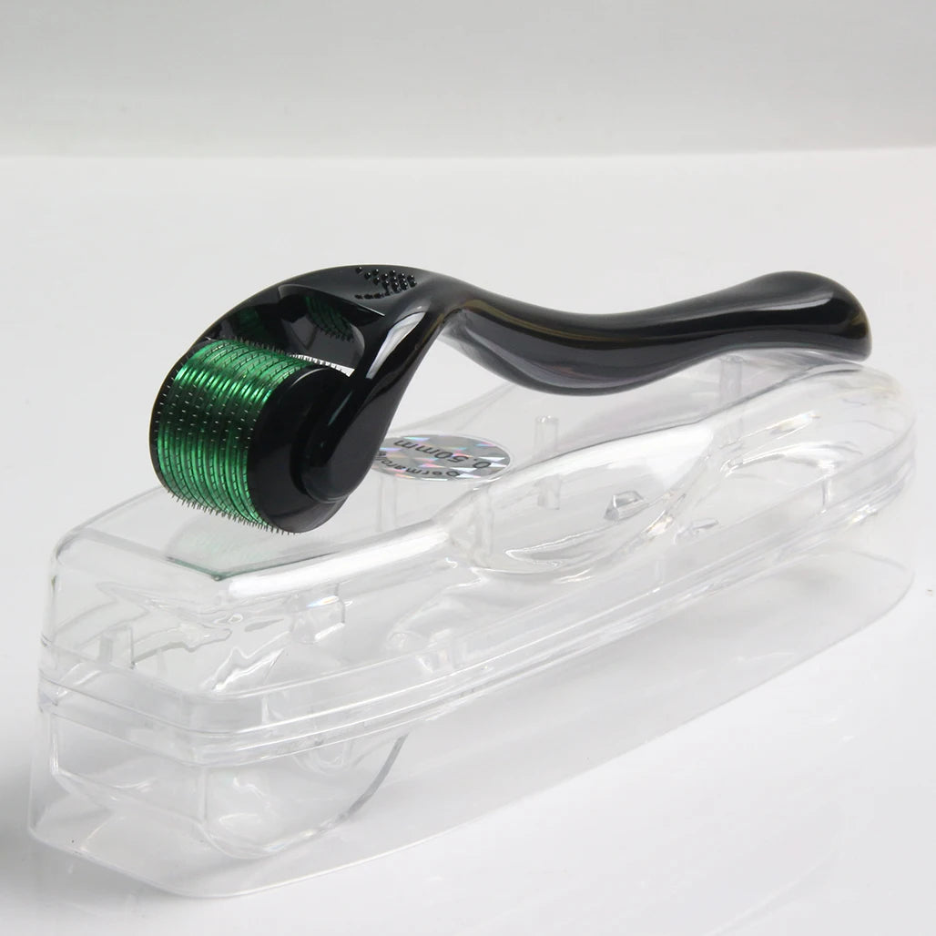 Dermaroller Barbe - BarbeRoll™ - Noir & Vert