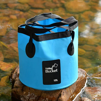Seau Pliable - BucketGo™ - Bleu