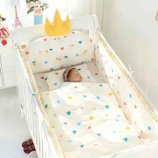 LINGE DE LIT BEBE - DouxSommeil™ - Cœurs