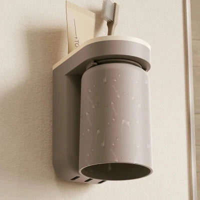 Rangement mural - ToothbrushCup™ - Marron