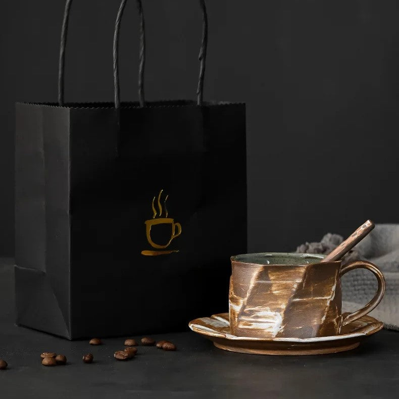 Tasse à Café en Grès - OrigamiStone™