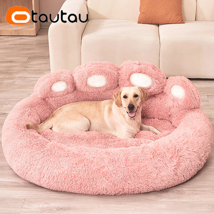 Lit pour Chien - FluffyDogBed™ - Rose