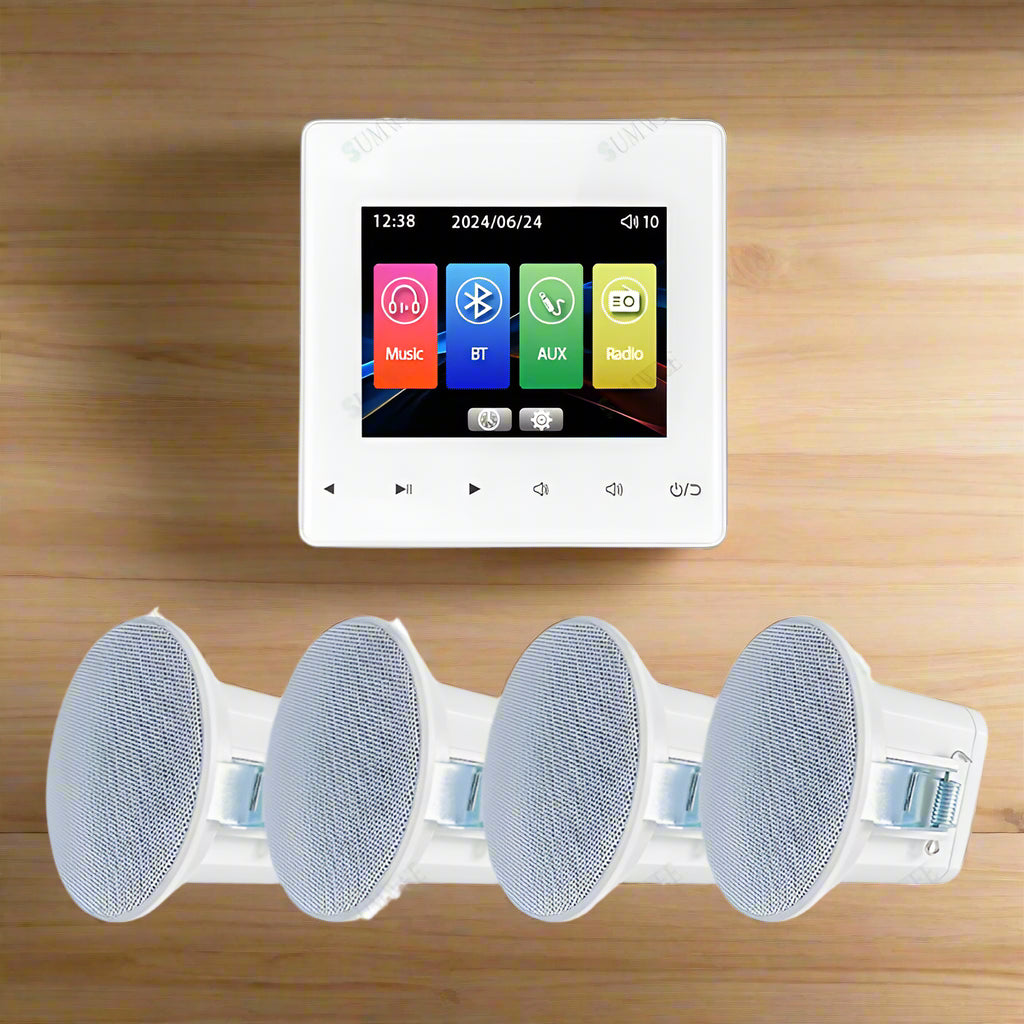 Home Cinema Bluetooth - AudioPanel™ - Blanc