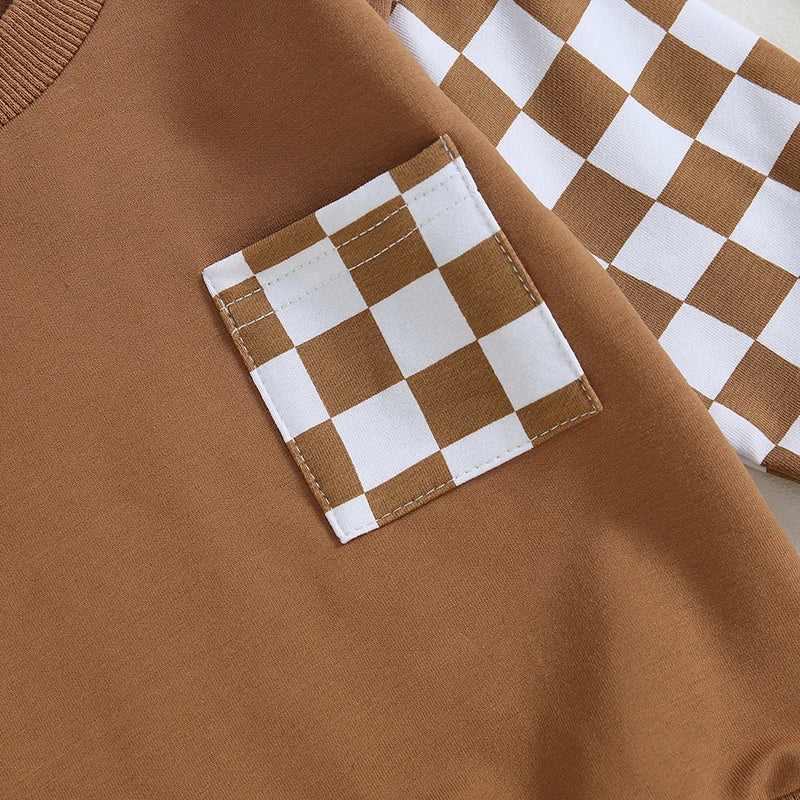 Ensemble Bebe Garcon - BabyBoysOutfits™ - Marron