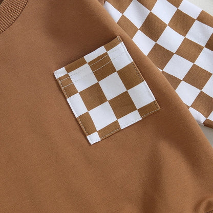 Ensemble Bebe Garcon - BabyBoysOutfits™ - Marron
