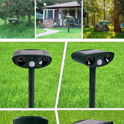 Repulsif Chat - SolarPestDefender™ - Vert