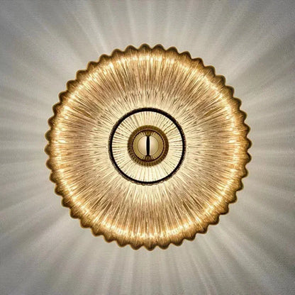 GlassWallLamp™- Halo Doré