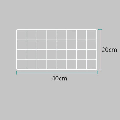 Rangement Mural - ClutterGrid™ - Grille Blanche