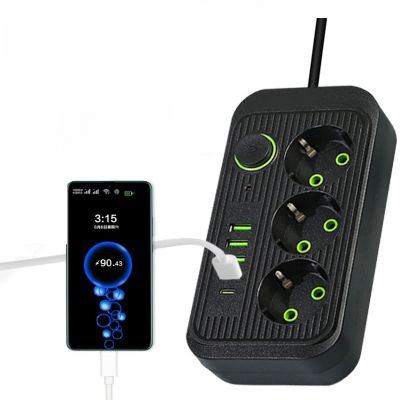 Multiprise USB - PowerFlex™ - F16U Noir