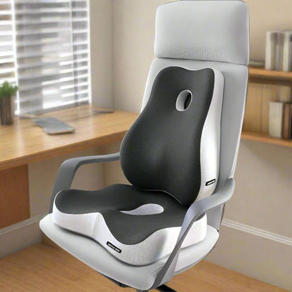 Coussin de Chaise - OfficeChairCushion™ - Gris Mixte