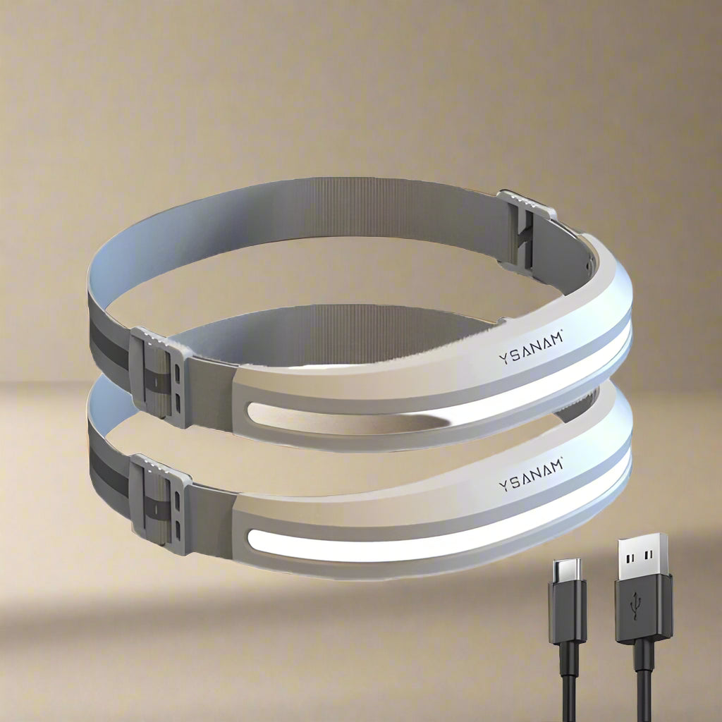 Lampe Frontale - PortableHeadlamp™ - Argent