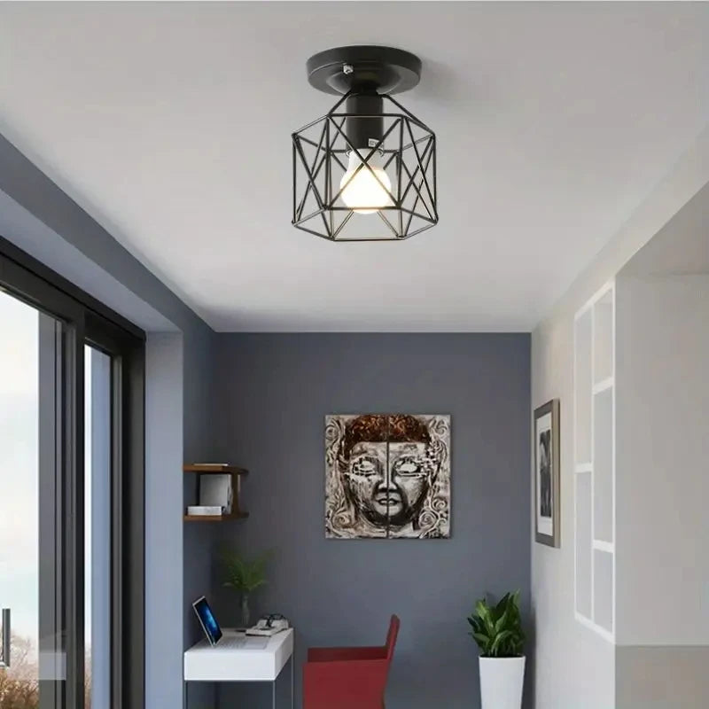 Plafonnier Led - RoundGlowLED™ - Noir