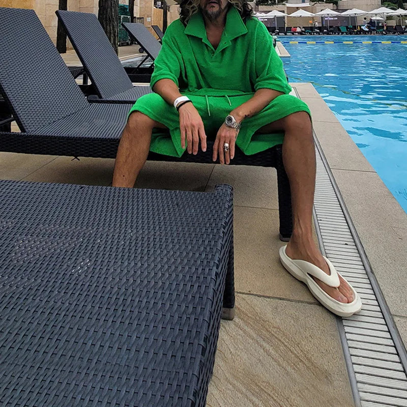 Ensemble Été Homme - CoolTowelSet™ - Vert