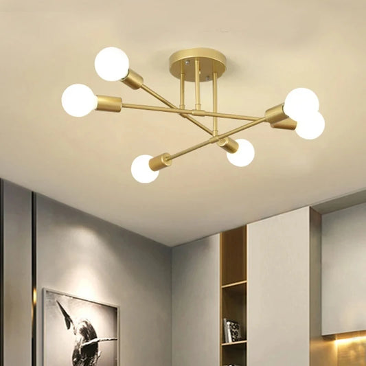 Lustre Plafond - LEDNordicChandelier™ - Doré