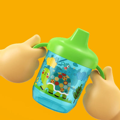 Tasse d'Apprentissage - SippyJoy™ - Bleu