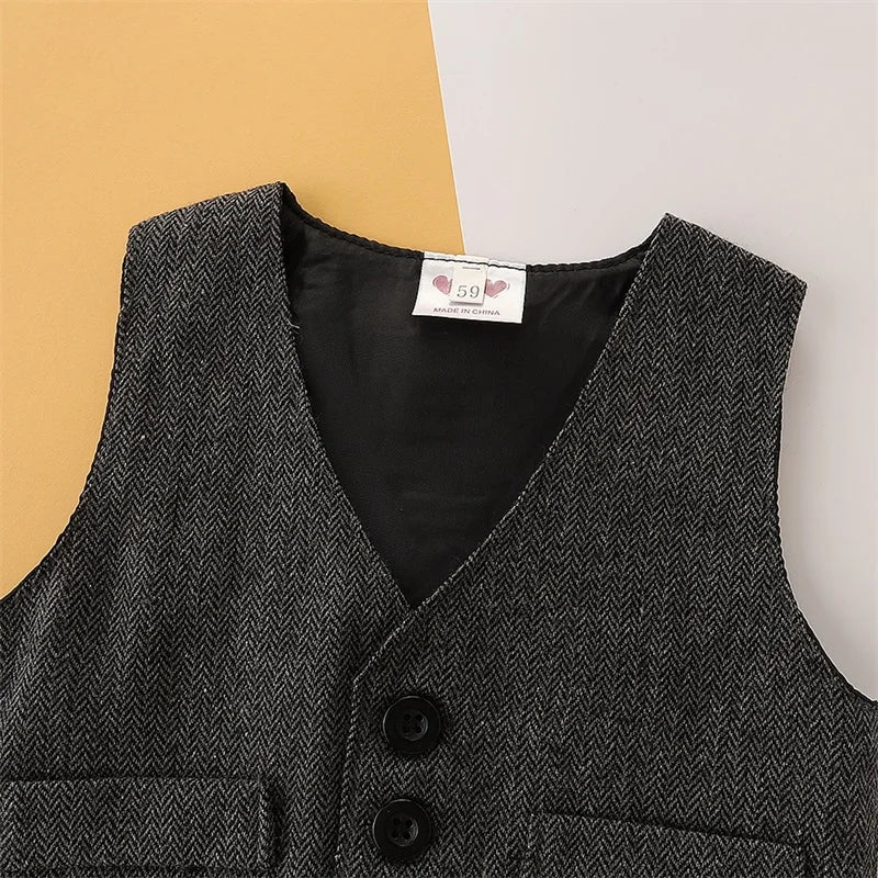Costume Bebe - BabyGentlemanSet™ - Gris