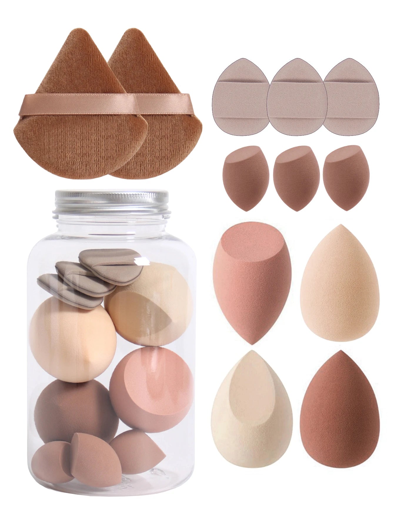Éponge maquillage - CosmoBlend™ - Marron