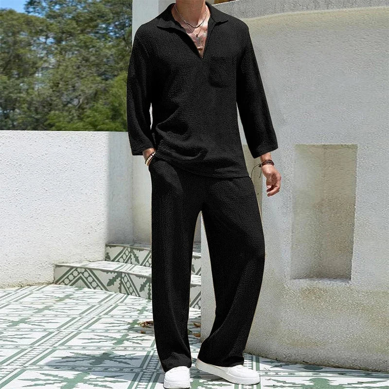 Tenue Été Homme - UrbanEaseSet™ - Noir