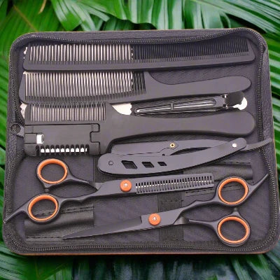 Ciseaux cheveux - HairScissorsPro™ - Orange