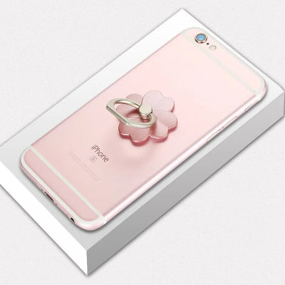 Support de téléphone - PhoneFingerRingHolder™ - Rose