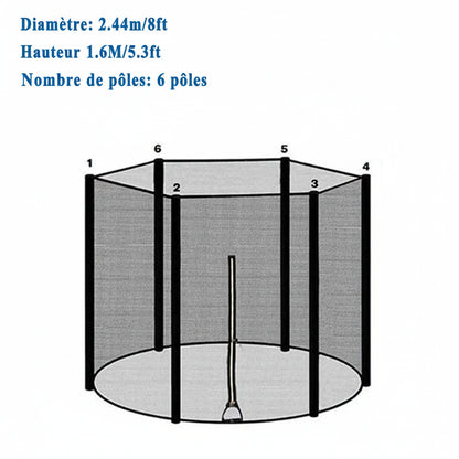 FILET TRAMPOLINE - SafeJumpNet™
