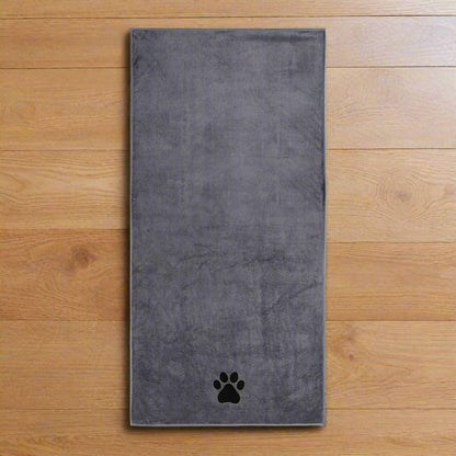 Serviette pour Chien - PawDry™ - Gris