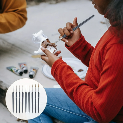 Pinceau Aquarelle - MicroBrushesSet™ - Noir