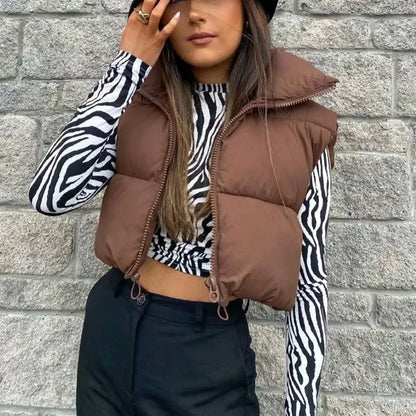 Veste Sans Manche - PolarZip™ - Marron