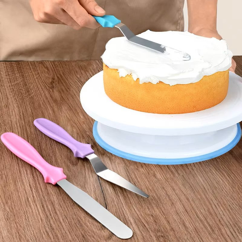 Spatule en Inox - CakeSpatulaSet™