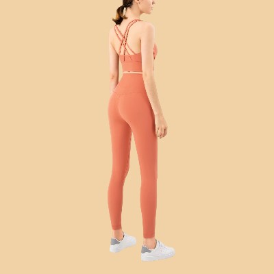 Combinaison Sport Femme - WomenFitnessSet™ - Corail
