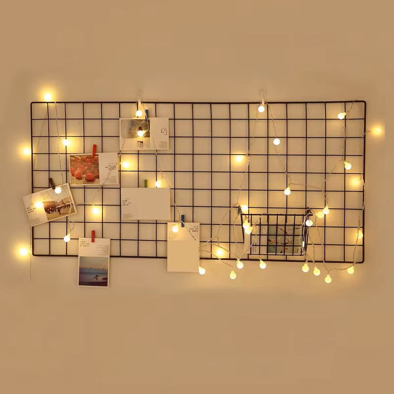 Rangement Mural - ClutterGrid™ - Grille Noire