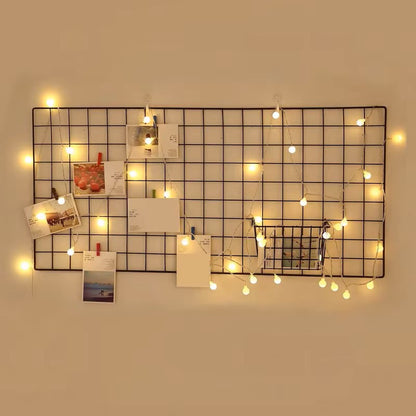 Rangement Mural - ClutterGrid™ - Grille Noire