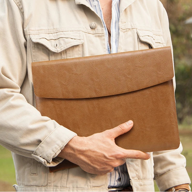 MacShield™ - Porte-Documents en Cuir