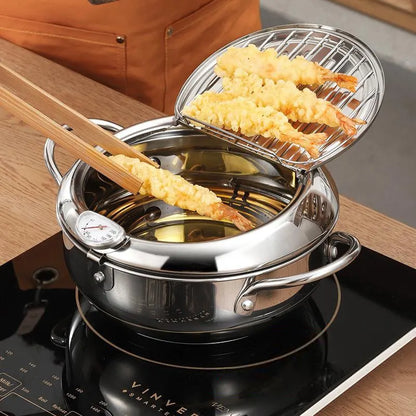 Friteuse Huile - StainlessSteelOilPan™