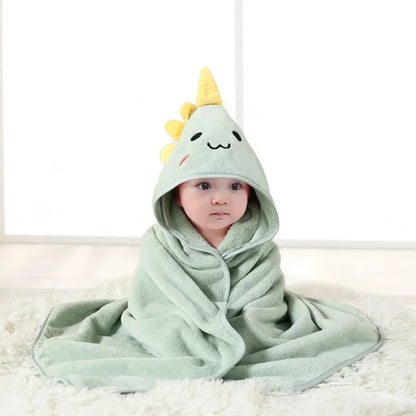 Serviette de Bain Bébé - SnugTowel™ - Dino