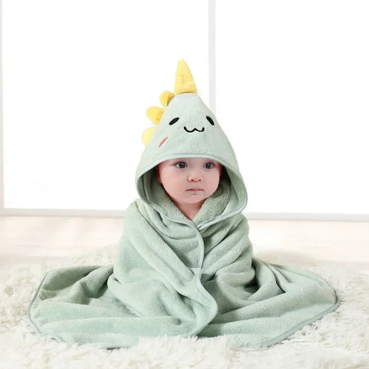 Serviette de Bain Bébé - SnugTowel™ - Dino
