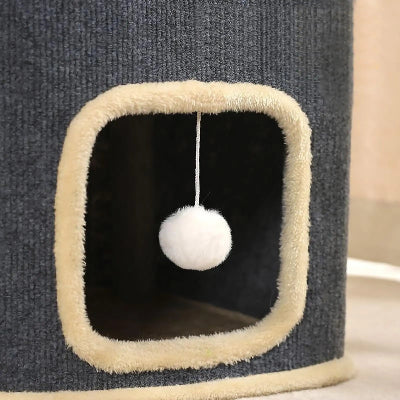 Niche pour Chat - Feline Funhouse™ - Gris