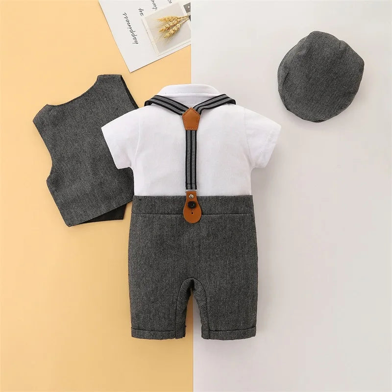 Costume Bebe - BabyGentlemanSet™ - Gris