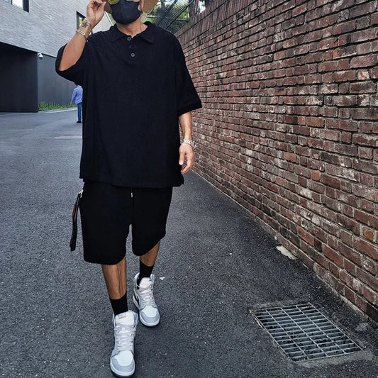 Ensemble Été Homme - CoolTowelSet™ - Noir