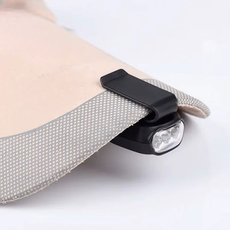 Lampe Frontale - LEDHatClipLight™ - Noir