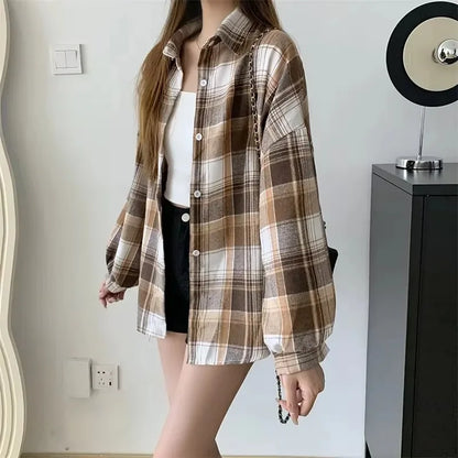 Chemise - LooseLook™ - Marron