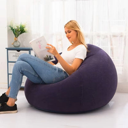 Canapé Gonflable - InflatableSofaSeat™ - Bleu