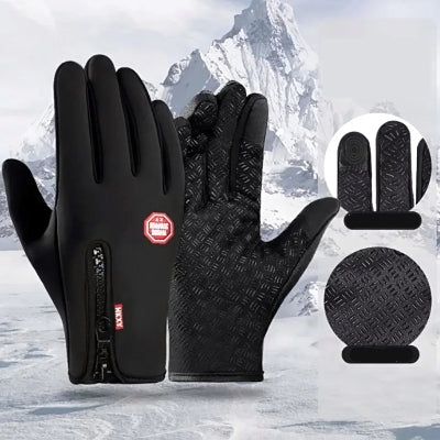 Gant Thermique - WinterCyclingGloves™ - Noir